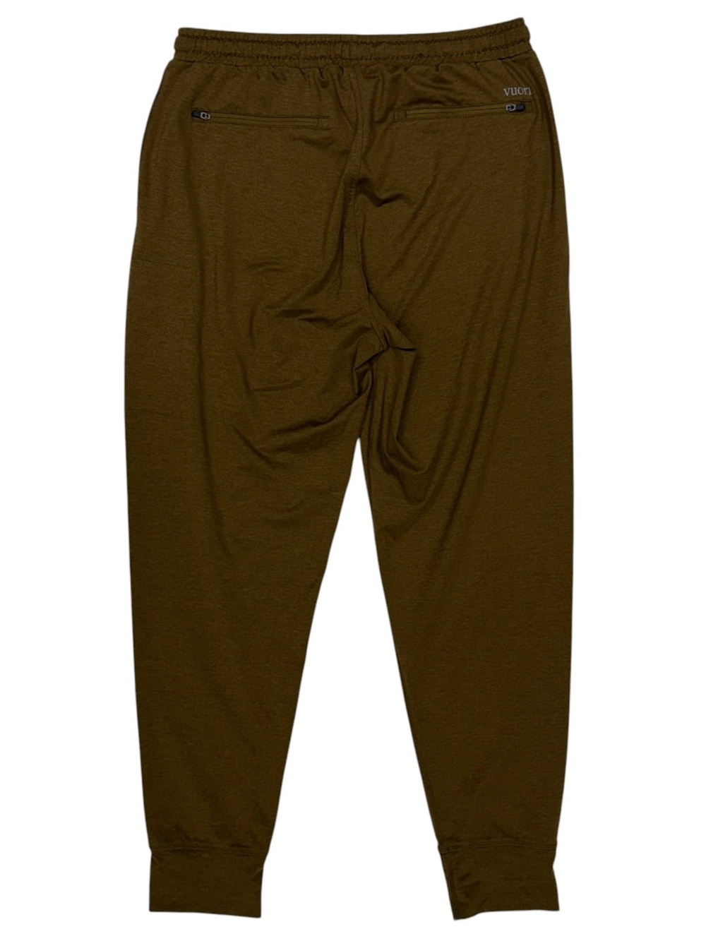 Vuori Sunday Performance Jogger Men Large Brown Athletic Tapered Sweat Pant V416 - Picture 3 of 9